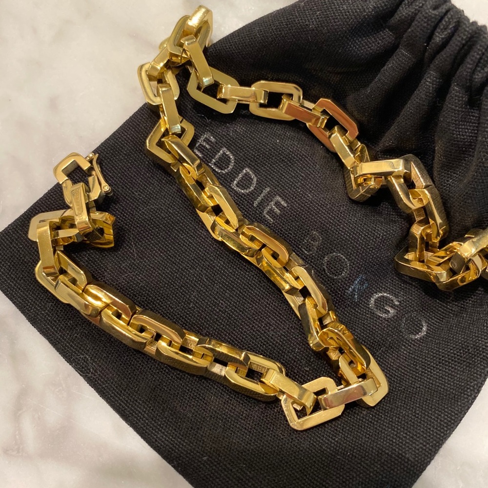 Eddie Borgo Supra Link Necklace